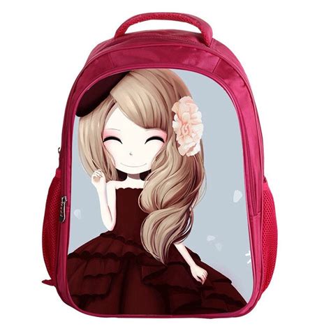 New Cartoon Backpack Kawaii Kids School Bag Girls Kids Book Bag
