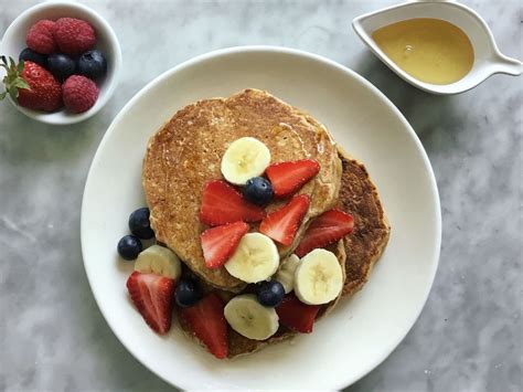 How To Make Healthy Whole Grain Pancakes Most Of Us Equate A Stack Of