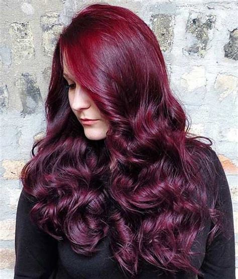 If you want to make like the classic movie star and check out some new dark red hair color ideas for yourself, consider a dark cherry color to begin with. 41 Amazing Dark Red Hair Color Ideas | Page 2 of 4 | StayGlam