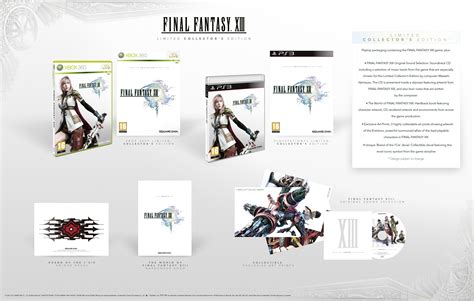 Final Fantasy Xiii Collector S Edition Gets A Trailer Rpg Site