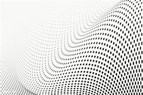 Black Gradient Background Halftone Style Free Image By