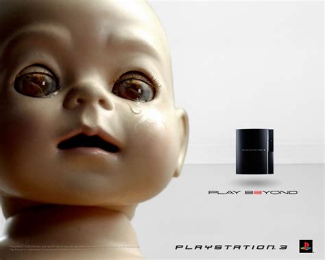 Wallpaper Playstation 3 Play Beyond Game Console Doll Tears