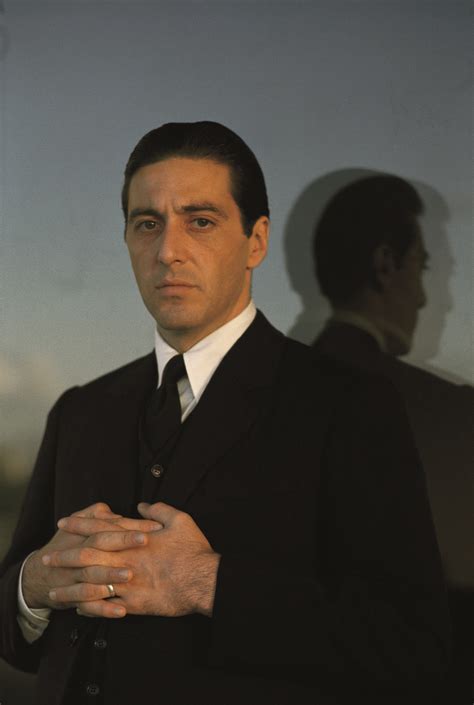 10 Rare Photos From Behind The Scenes Of The Godfather Al Pacino