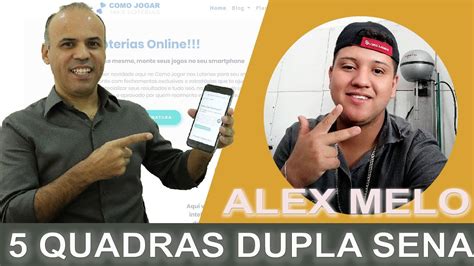 Depoimento Alex Melo 5 Quadras Na Dupla Sena Cleber Campos Youtube