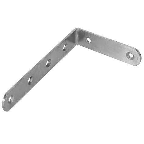 125x75mm L Shape Stainless Steel Shelf Corner Brace Angle Bracket