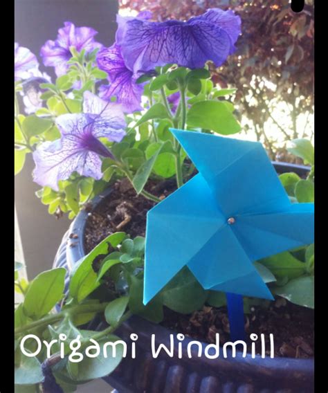 Amazing Origami Windmill 7 Steps Instructables