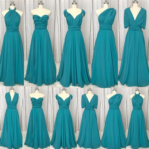 In here are some wonderful bridesmaids' hairstyles so brides can get some inspiration for when the big day comes! SuperKimJo 2019 Chiffon Convertible Bridesmaid Dresses Long Mixed Styles A Line Cheap Wedding ...