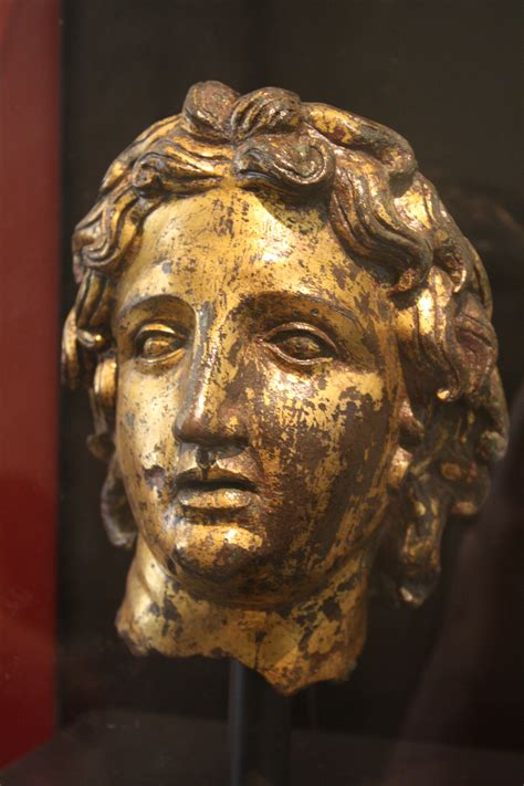 Alexander The Great Bronze Head Illustration World History