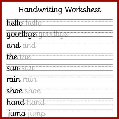 Free printed english handwriting practice working sheets in print manuscripts and scripted cursors even in this digital age, the art of handwriting has. Nelson Handwriting Tracing Worksheets | Name Tracing Generator Free