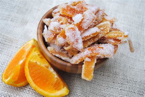 Orange Peel Candy Shugary Sweets