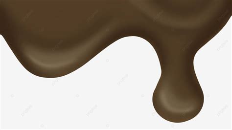 Flowing Drop Melted Chocolate Chocolate Melted Drips Png Transparent