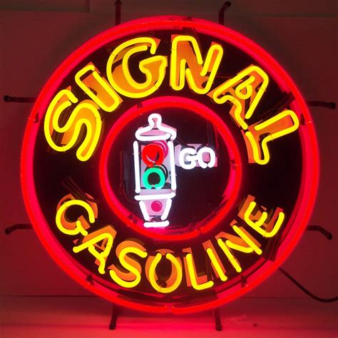 Auto Gas Signal Gasoline Neon Sign 5gssig Neonetics