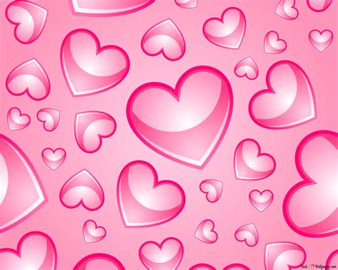 Valentines Day Lovely Pink Artistic Hearts 4k Wallpaper Download