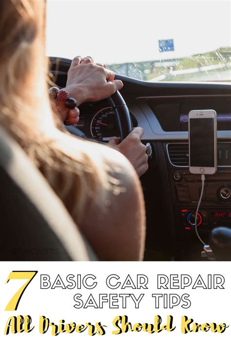 7 Basic Car Repair Safety Tips All Drivers Should Know