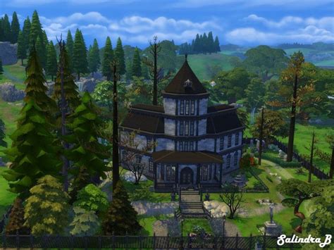 The Sims Resource Dark Gothic Manor Nocc Gothic Manor Dark