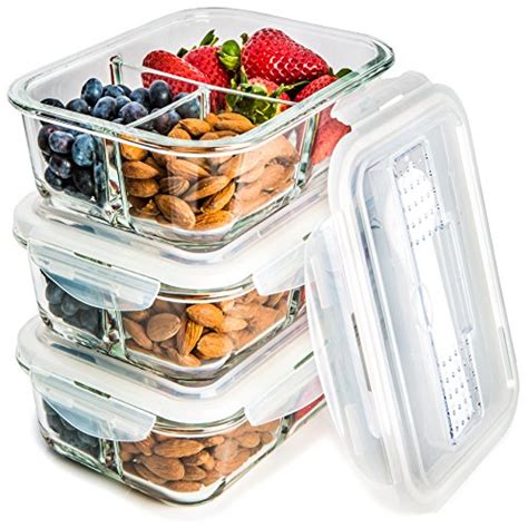Bpa Free And Microwave Safe With Lids Perfect For Meal Prep Royal Glass Food Storage