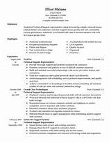 Images of It Support Resume Sample
