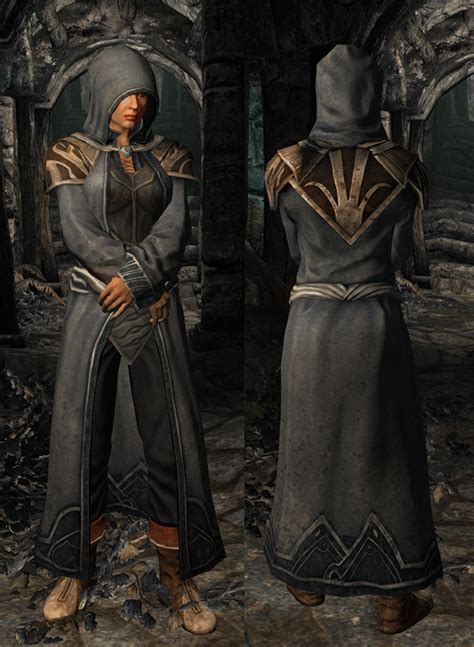Armored Battlemage Robe And Hood At Skyrim Nexus Mods And Community