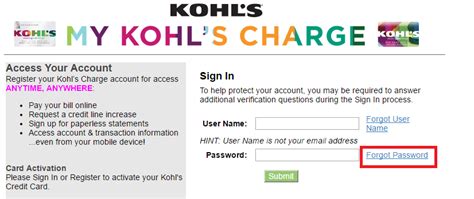 We did not find results for: Kohl's Credit Card Login