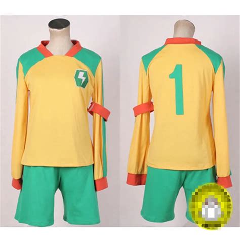 Can Be Tailored Anime Inazuma Eleven Cosplay Japan Team Uniforms Halloween Party Daily