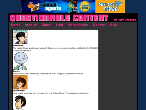 Questionable Content New Comics Every Monday Through Friday