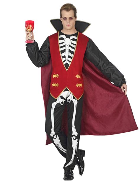 Déguisement Vampire Squelette Homme Halloween Deguise Toi Achat De