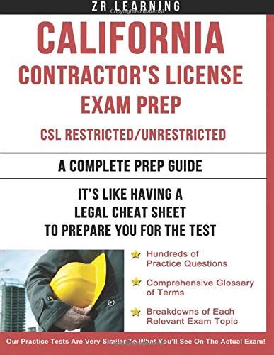 California Contractors License Exam Prep By Learning Zr Book The Fast