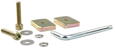 These amish manufactured bed rail fasteners are widely used in making high end amish bedroom furniture. Truck Bed Rail Hardware Kit for RockyMounts 9-mm Clutch ...