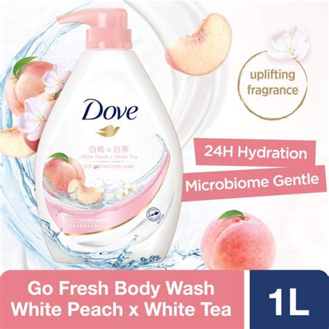 Dove Go Rebalancing Fresh Body Wash White Peach X White Tea 1000ml