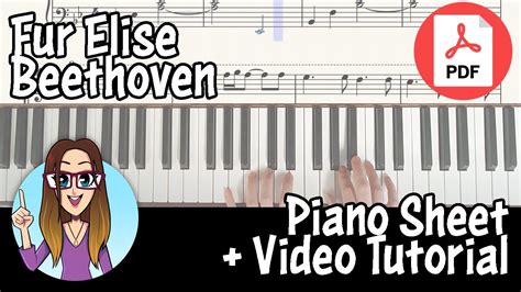 Fur Elise Piano Tutorial Youtube