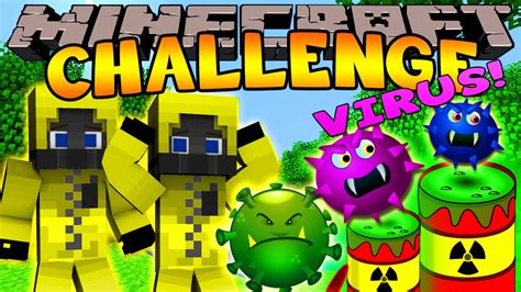 Minecraft Challenge Virus Infection 4 Youtube