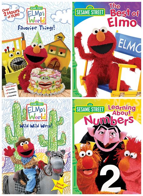 Sesame Street Learning About Numbers Dvd
