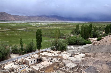 A Tashkurgan Tajik Autonomous County Village At Xinjiang Province China