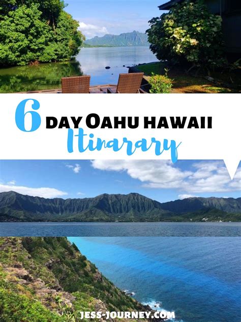 Jess Destination Guides6 Day Oahu Hawaii