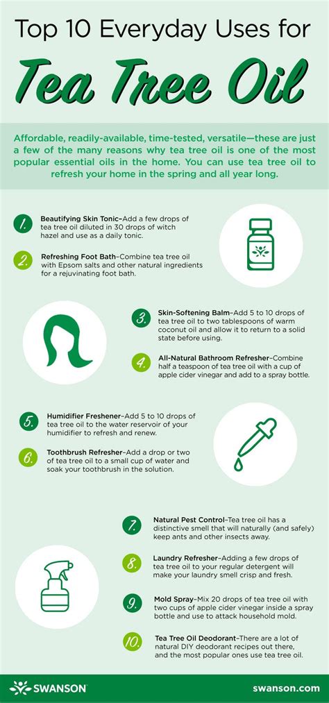 Keep in mind that using 100% pure tea tree oil (such as this plant therapy tea tree oil) is a must. What is Tea Tree Oil? Plus, 10 Everyday Ways to Use Tea ...