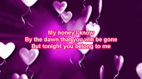 The Jive Aces Tonight You Belong To Me Lyrics Youtube