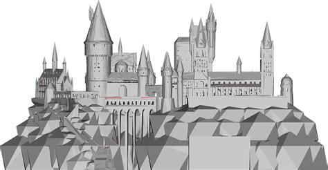 0 Result Images Of Hogwarts Castle Outline Png Png Image Collection