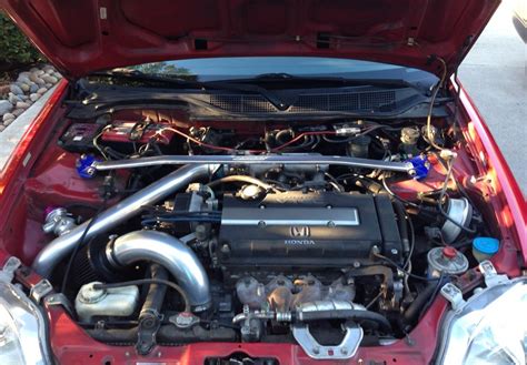 2012 civic si with boost. CA 2000 Civic Si Milano Red Greddy Turbo Kit + More ...