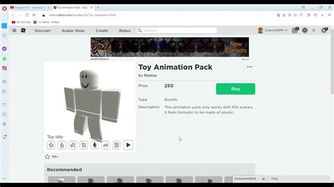 Poradnik Jak Mieć Za Darmo W Roblox Toy Animation Pack Youtube