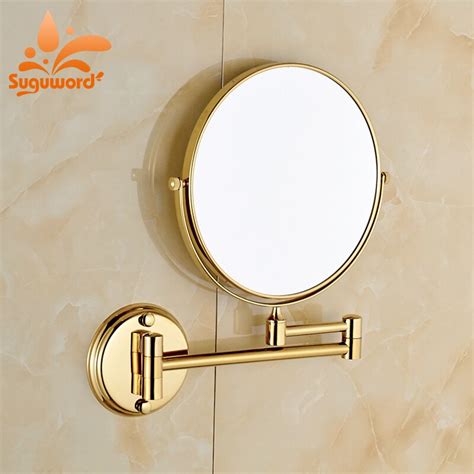 The photograppher, the mirror, or the painter? (pablo picasso) a bathroom isn't complete which accessories should you choose? Suguword Gold Make Up Mirror Bathroom Accessories 8" 2 ...