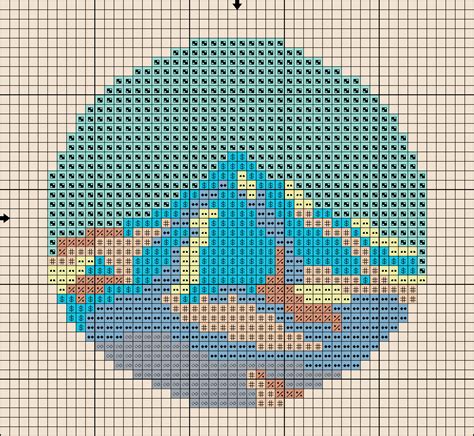 Maybe you would like to learn more about one of these? Free cross stitch pattern Abstract Mountain | DIY 100 Ideas