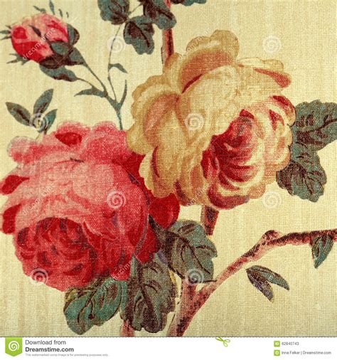 Vintage Floral Rose Wallpaper