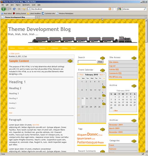 Sandbox plugins for wordpress that let you create demo sites for your customers to test your plugins and themes. www.MichaelWalsh.org | Sandbox-LEGO Theme