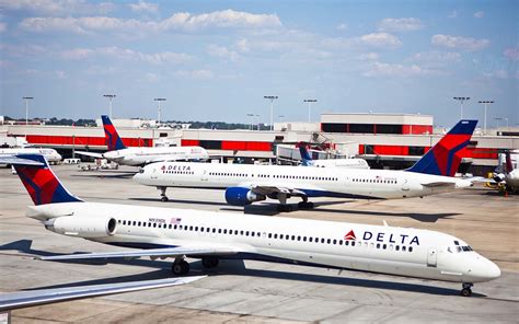 Usa Transportation Delta Airlines Hub At Hartsfield Jackson Atlanta
