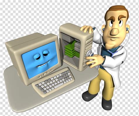 Computer Animation  Computer Virus Computer Transparent Background