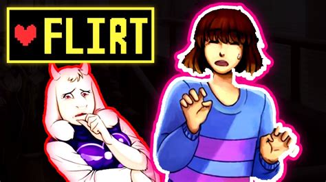 Flirting With Frisk 😳 Undertale Dating Sim Playthrough Part 3 Youtube