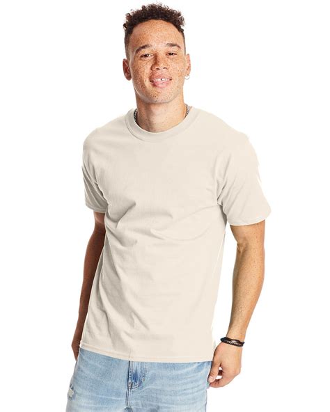 Hanes 5180 Unisex Ringspun Cotton Beefy T Shirt