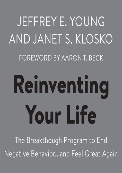 Read Pdf Reinventing Your Life The Breakthough Program To End Negative