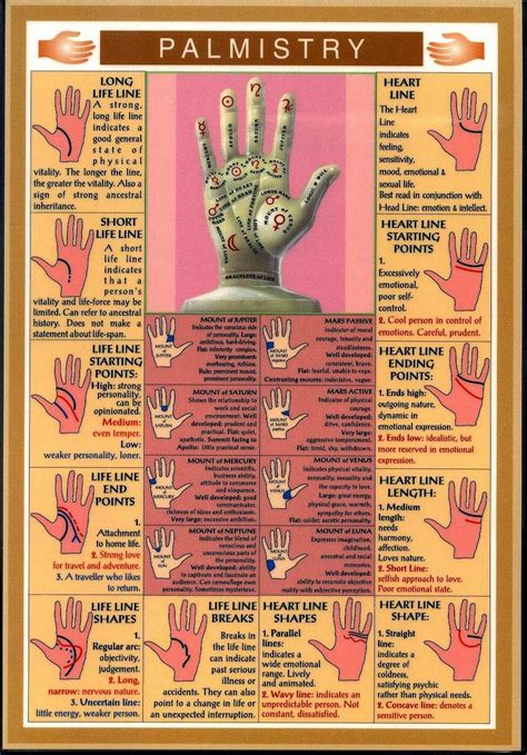 Read Your Own Palm Palmistry And Palm Reading Secrets Useful Information