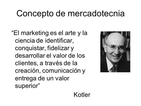 Concepto De Mercadotecnia Philip Kotler Marketing Digital